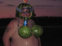 Melonen-Bikini