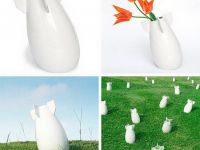 Schräge Vasen