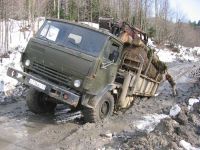 LKW im Schlamm
