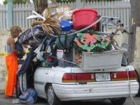Vollgepacktes Auto