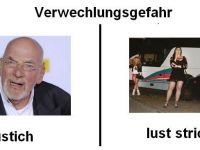 Die Verwechlungsgefahr