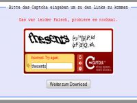 Selsamer Sicherheitscode