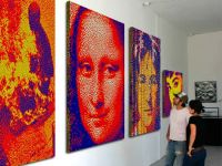 Kunst aus Zauberwürfeln