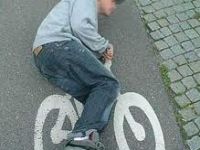 Radweg Fahrer
