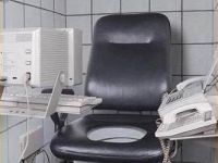 Klo-Arbeitsplatz