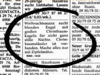 Fröhliche Weihnacht.