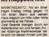 Gefangen im Klappbett
