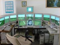 selbstgebauter Flugsimulator