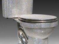 Zu verkaufen - Swarovski-Toilette
