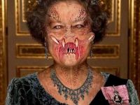 Die Queen als Monster
