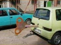Aufzieh-Auto