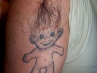 Tattoo mit Haare