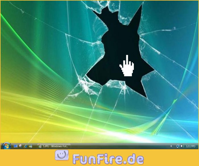 Dsktop im Arsch