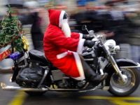 Weihnachtsmann mit Rentier Ersatz