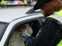 Weihnachtsmann Verkehrssünder