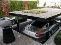 Untergrund-Parkplatz