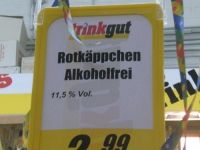 Alkoholfreies Rotkäppchen