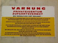 Komplizierte Verbote