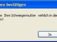 Machs gut Schwiegermama!