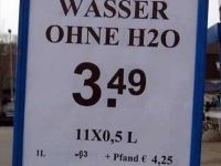 wasser ohne h2o