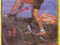 Lustige Fahrradwerbung