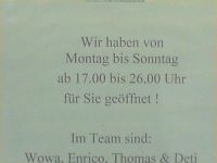 Besonders lange Öffnungszeiten