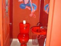 Ein Spiderman-Bad
