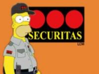 Homer als Bewacher Bei Securitas
