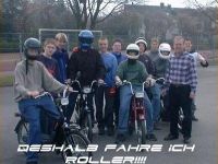 Rollerfahrer