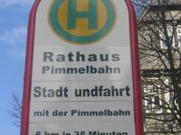 Merkwürdig abgerissenes Schild