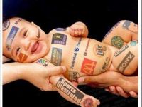 Dieses Baby ist gesponsert
