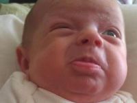Enttäuschtes Baby