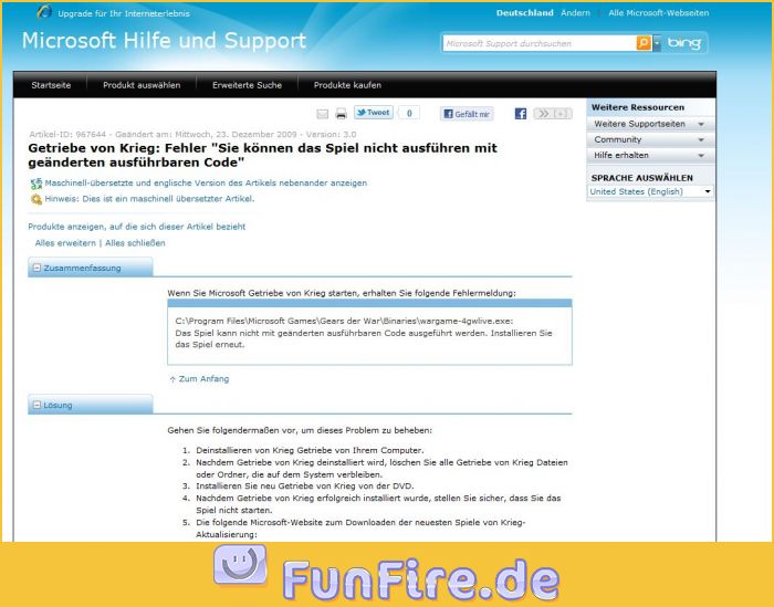 Microsoft Support