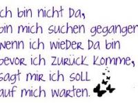 Ich finde mich nicht