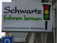 Schwarz fahren lernen