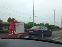 Hauptsache dem Kühlschrank passiert nich