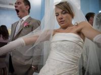 Langweilige Hochzeit