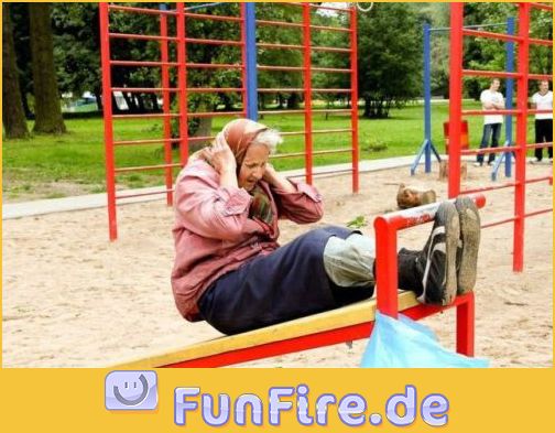 sportliche Oma