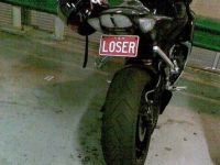 Loser Nummernschild