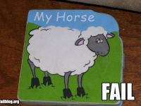Schaf=Pferd?