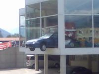 Eingeparkt
