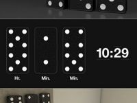 Domino-Uhr