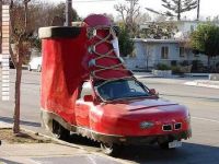 Auto in Schuhform