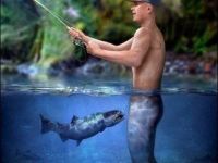nackt Fischen