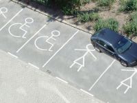 Frauen Parken ein