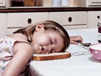 Auf Brot eingeschlafen