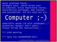 Ich bin nur ein Computer