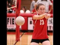 Knapp daneben beim Volleyball