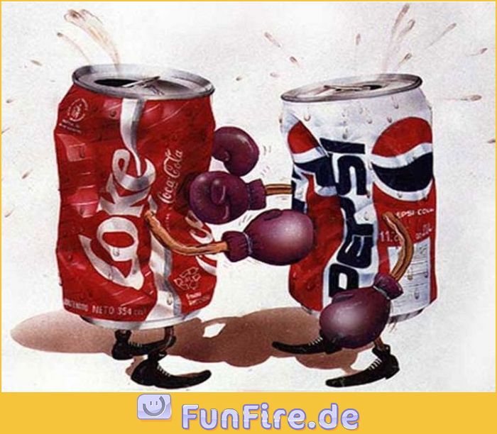 Coke gegen Pepsi